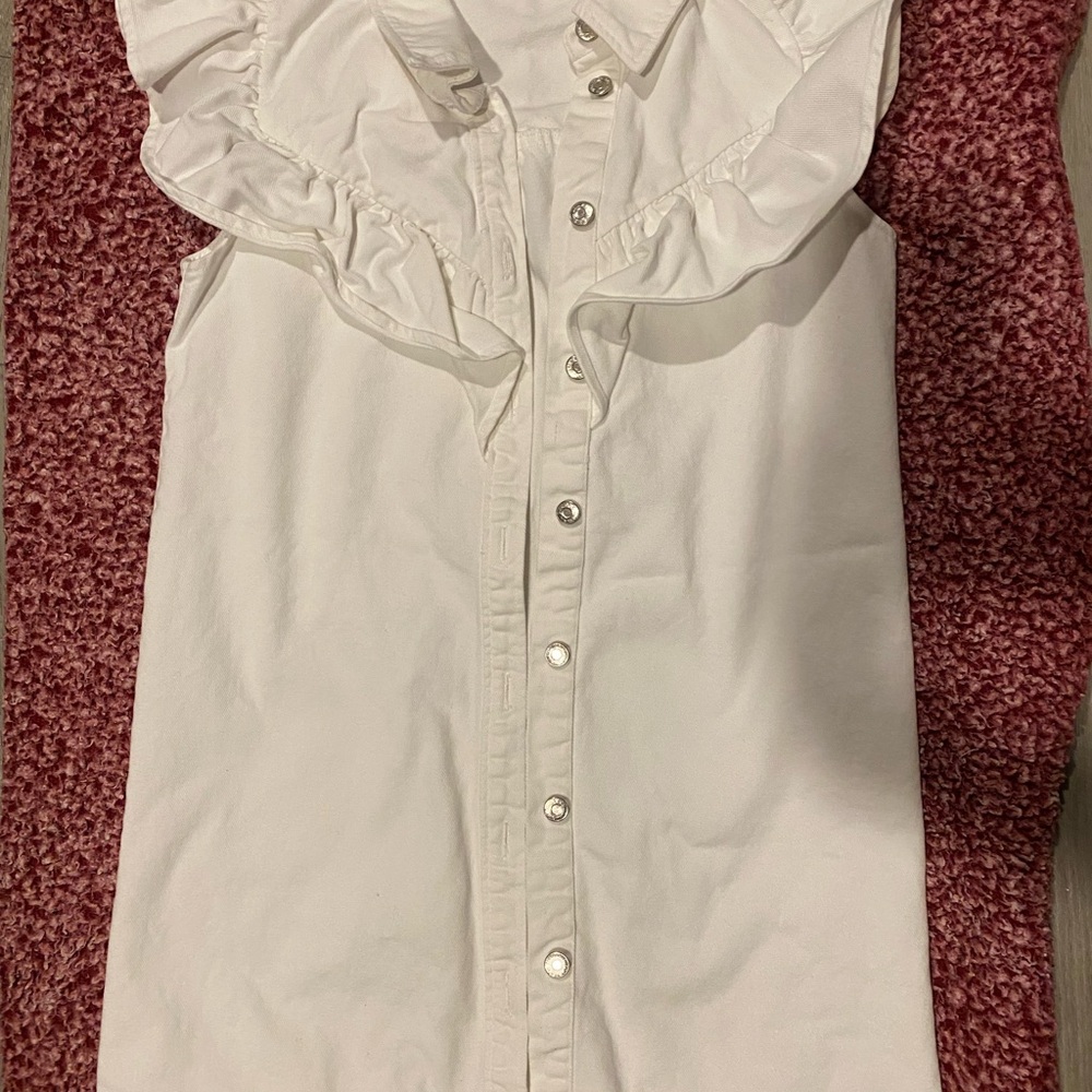 Zara white dress